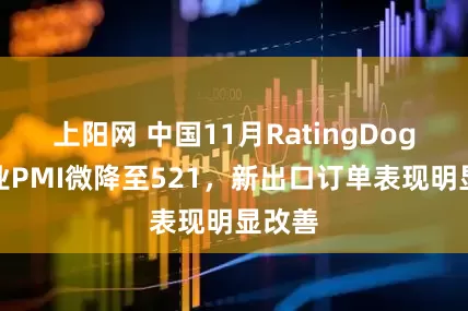 上阳网 中国11月RatingDog服务业PMI微降至521，新出口订单表现明显改善